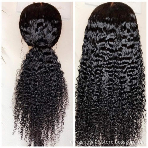 Deep curly wigs human hair, deep curly lace wigs for sale